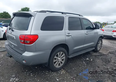 2013 Toyota Sequoia Limited 5.7L V8 из США, поврежденный, VIN 5TDJY5G10DS090388